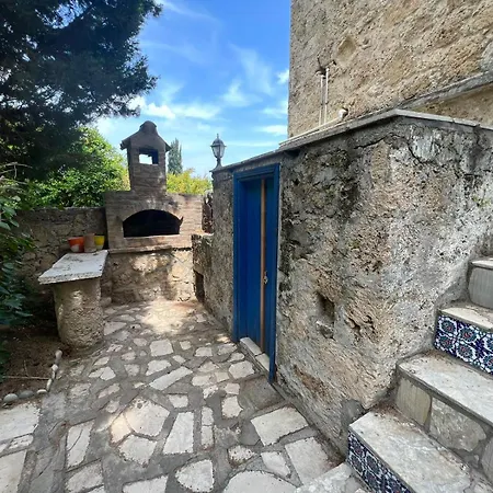 Villa A Historic Stone With Private Garden, Terrace And Private Pool Just For Klirou