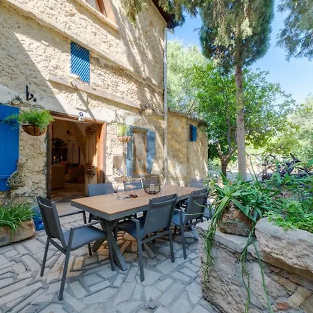 A Historic Stone With Private Garden, Terrace And Private Pool Just For