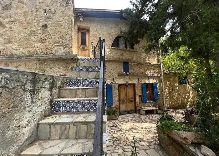 A Historic Stone With Private Garden, Terrace And Private Pool Just For Vila Klirou