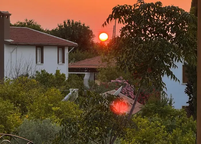 A Historic Stone With Private Garden, Terrace And Private Pool Just For Villa Kerínia