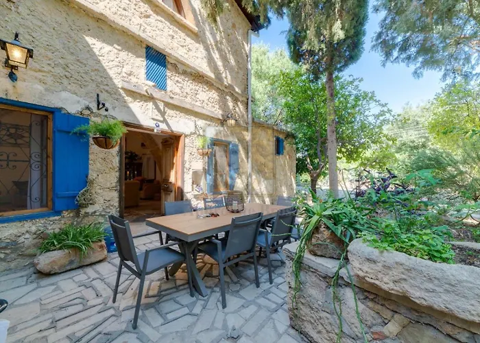 A Historic Stone With Private Garden, Terrace And Private Pool Just For