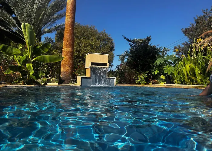 A Historic Stone With Private Garden, Terrace And Private Pool Just For Klirou